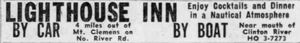 Lighthouse Inn - Jul 1961 Listing